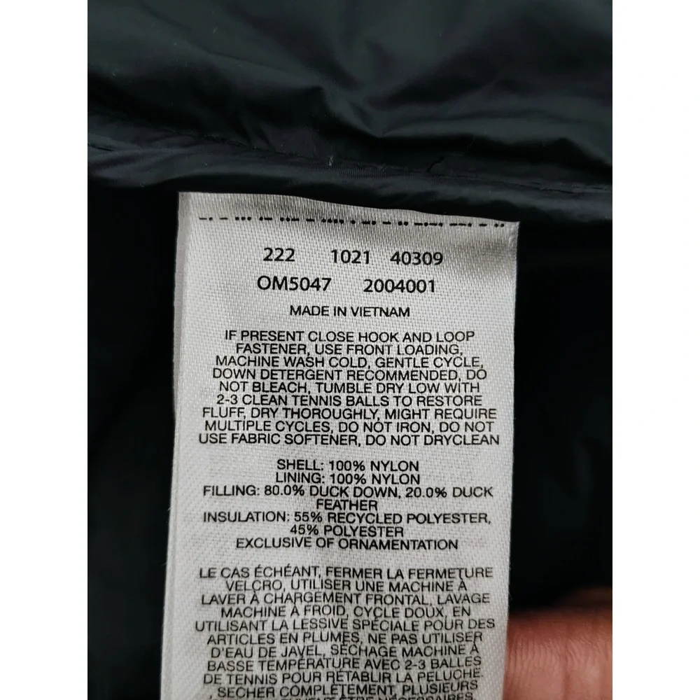 Mountain Hardware Men's Jacket 650  Size XL Black